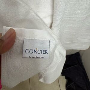 White Bath Towel